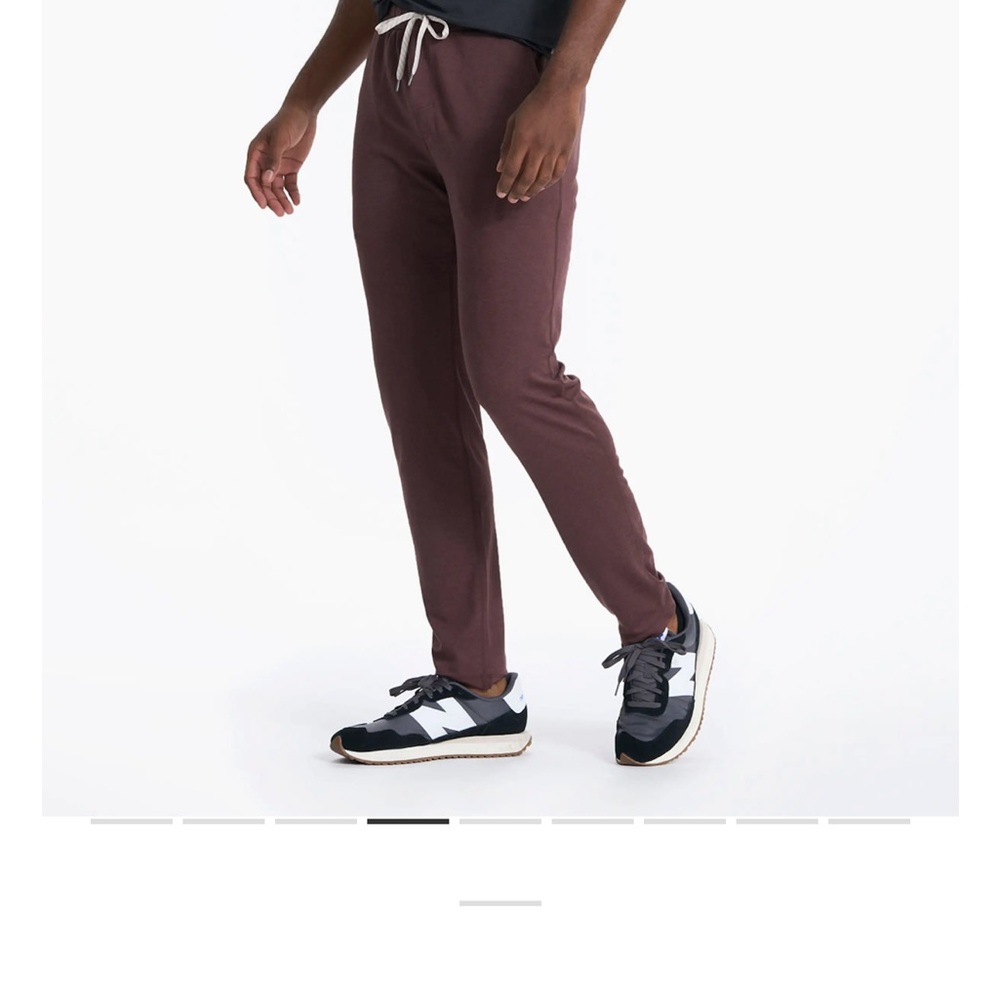 Vuori Ponto Performance pant Chestnut Heather Color size Large
